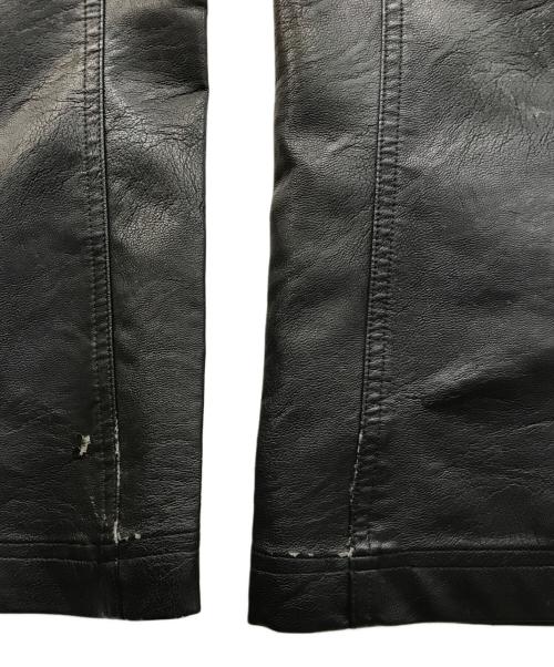 entire studios（エンタイアスタジオ）ENTIRE STUDIOS (エンタイアスタジオ) フェイクレザーパンツ ブラック サイズ:SIZE Sの古着・服飾アイテム