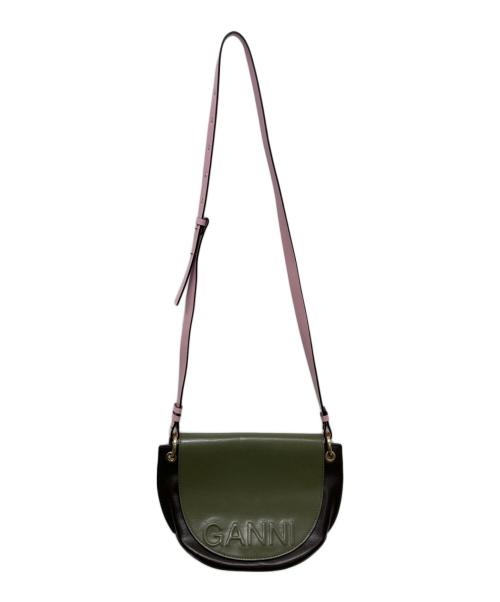 GANNI（ガニー）Ganni (ガニー) Banner ショルダーバッグ オリーブの古着・服飾アイテム