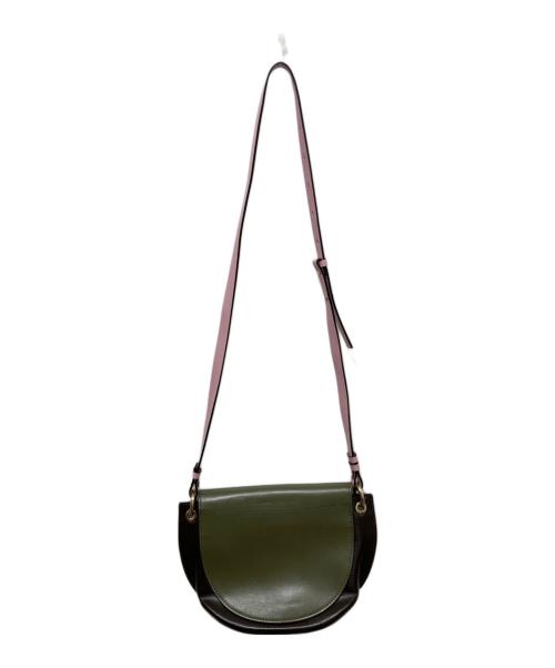 GANNI（ガニー）Ganni (ガニー) Banner ショルダーバッグ オリーブの古着・服飾アイテム