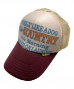 KAPITALキャピタル）の古着「Trucker Cap」｜ベージュ