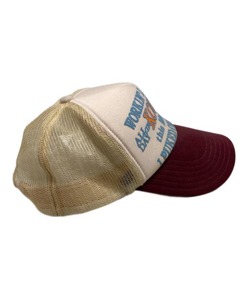 KAPITAL（キャピタル）KAPITAL (キャピタル) Trucker Cap ベージュの古着・服飾アイテム