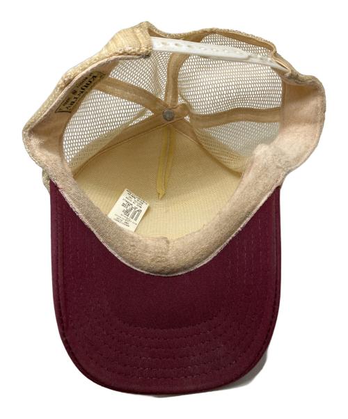 KAPITAL（キャピタル）KAPITAL (キャピタル) Trucker Cap ベージュの古着・服飾アイテム