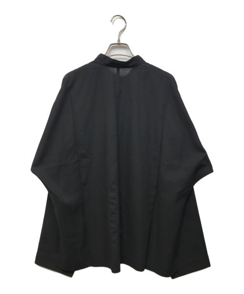 IM MEN（アイム メン）IM MEN (アイム メン) スタンドカラードルマンプルオーバーシャツ ブラック サイズ:SIZE 3の古着・服飾アイテム