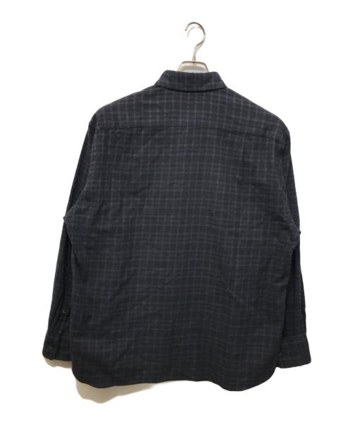 LAD MUSICIAN（ラッドミュージシャン）LAD MUSICIAN (ラッドミュージシャン) ガンクラブチェックシャツ ブラック サイズ:SIZE 44の古着・服飾アイテム