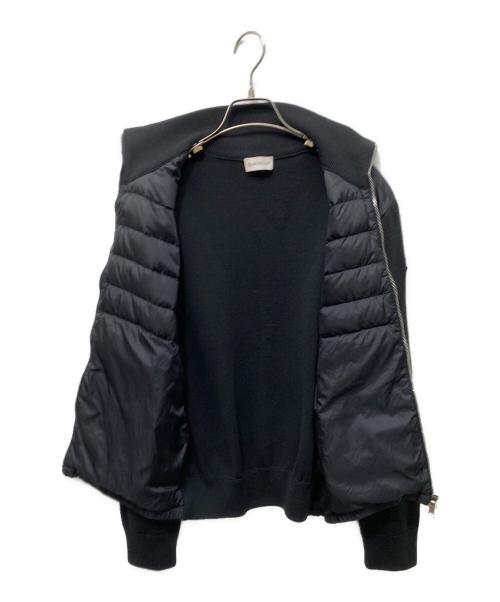 MONCLER（モンクレール）MONCLER (モンクレール) MAGLIONE TRICOT CARDIGAN ブラック サイズ:Sの古着・服飾アイテム