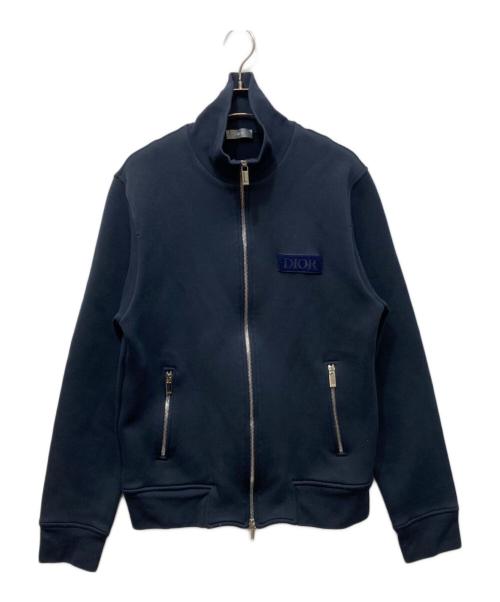 DIOR HOMME（ディオール オム）Dior Homme (ディオール オム) ロゴパッチトラックジャケット ネイビー サイズ:Lの古着・服飾アイテム