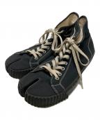 Maison Margielaメゾンマルジェラ）の古着「tabi ハイカットスニーカー」｜ブラック