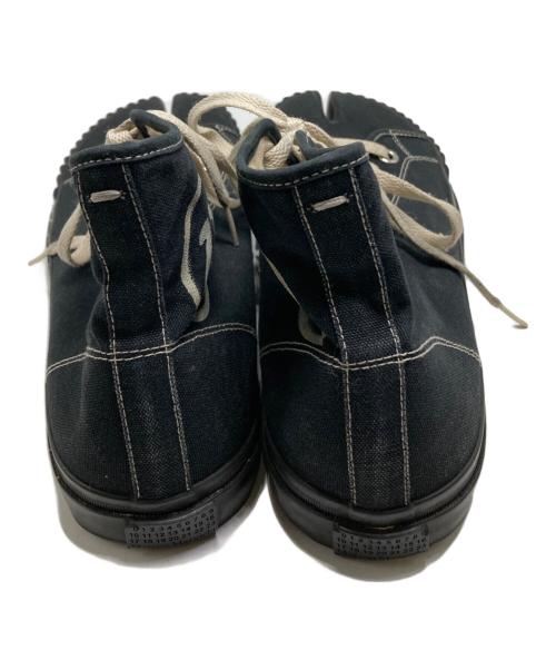Maison Margiela（メゾンマルジェラ）Maison Margiela (メゾンマルジェラ) tabi ハイカットスニーカー ブラック サイズ:41の古着・服飾アイテム