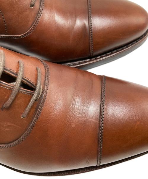 Jalan Sriwijaya（ジャランスリウァヤ）Jalan Sriwijaya (ジャランスリウァヤ) Bandung ストレートチップシューズ ブラウン サイズ:9の古着・服飾アイテム