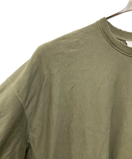 Hed Mayner（ヘド メイナー）Hed Mayner (ヘド メイナー) REEBOK (リーボック) CREWNECK SWEATER グリーン サイズ:Mの古着・服飾アイテム