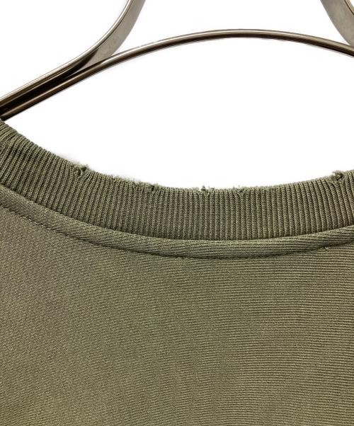 Hed Mayner（ヘド メイナー）Hed Mayner (ヘド メイナー) REEBOK (リーボック) CREWNECK SWEATER グリーン サイズ:Mの古着・服飾アイテム