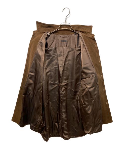 COMOLI（コモリ）COMOLI (コモリ) スエードコモリシャツ ブラウン サイズ:3の古着・服飾アイテム