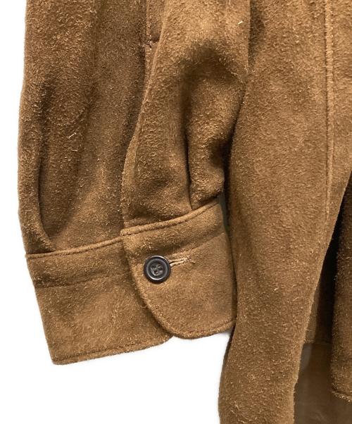 COMOLI（コモリ）COMOLI (コモリ) スエードコモリシャツ ブラウン サイズ:3の古着・服飾アイテム