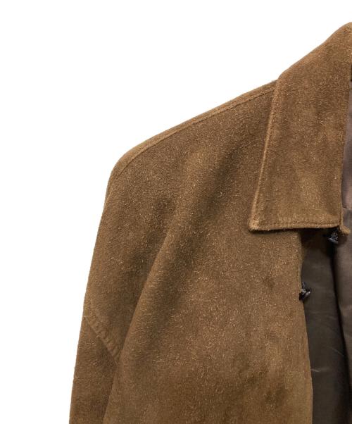 COMOLI（コモリ）COMOLI (コモリ) スエードコモリシャツ ブラウン サイズ:3の古着・服飾アイテム