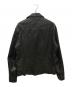 s'yte (サイト) ラムレザージップアップダブルライダースジャケット ブラック サイズ:3：45000円