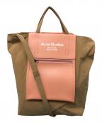 Acne studiosアクネ ストゥディオス）の古着「Baker Out M 2WAYバッグ」｜ベージュ×ピンク