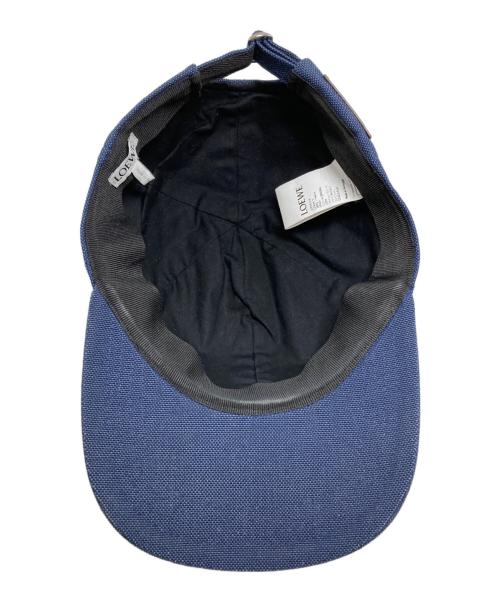 LOEWE（ロエベ）LOEWE (ロエベ) EYE NATURE キャップ インディゴの古着・服飾アイテム