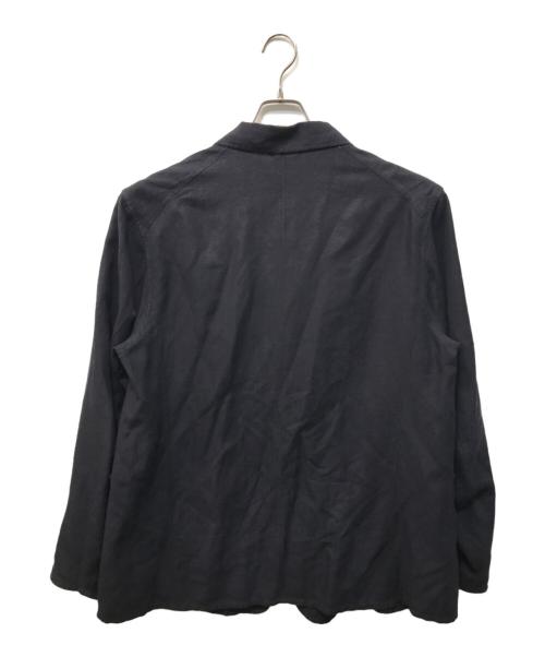 COMOLI（コモリ）COMOLI (コモリ) ヴィスコースリネンジャケット ネイビー サイズ:Mの古着・服飾アイテム