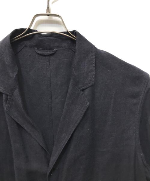 COMOLI（コモリ）COMOLI (コモリ) ヴィスコースリネンジャケット ネイビー サイズ:Mの古着・服飾アイテム