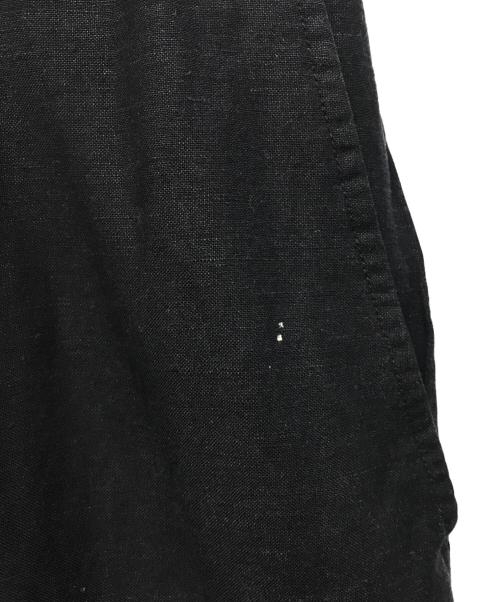 COMOLI（コモリ）COMOLI (コモリ) ヴィスコースリネンドローストリングパンツ ネイビー サイズ:Mの古着・服飾アイテム