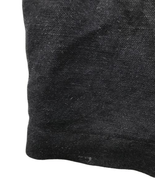 COMOLI（コモリ）COMOLI (コモリ) ヴィスコースリネンドローストリングパンツ ネイビー サイズ:Mの古着・服飾アイテム