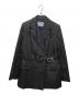 PRADA（プラダ）の古着「ナイロンギャバジンジャケット」｜ブラック