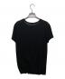 RICK OWENS (リックオウエンス) ギャザーTシャツ ブラック サイズ:38：16000円