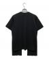 COMME des GARCONS HOMME PLUS (コムデギャルソンオムプリュス) ジップデザインカットソー ブラック サイズ:M：16000円
