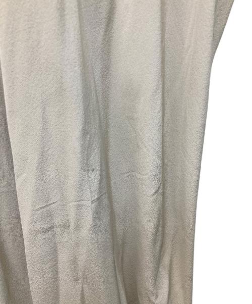 RICK OWENS（リックオウエンス）RICK OWENS (リックオウエンス) シルクアシンメトリースカート ベージュ サイズ:38の古着・服飾アイテム