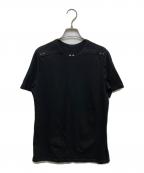 RICK OWENSリックオウエンス）の古着「パーツデザインレベルTシャツ」｜ブラック