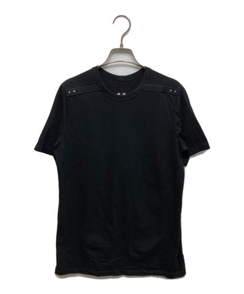 RICK OWENS（リックオウエンス）RICK OWENS (リックオウエンス) パーツデザインレベルTシャツ ブラック サイズ:XLの古着・服飾アイテム
