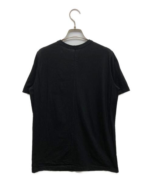 RICK OWENS（リックオウエンス）RICK OWENS (リックオウエンス) パーツデザインレベルTシャツ ブラック サイズ:XLの古着・服飾アイテム