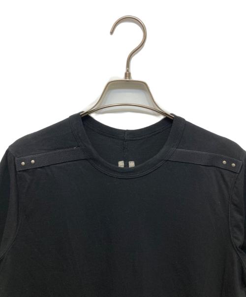 RICK OWENS（リックオウエンス）RICK OWENS (リックオウエンス) パーツデザインレベルTシャツ ブラック サイズ:XLの古着・服飾アイテム