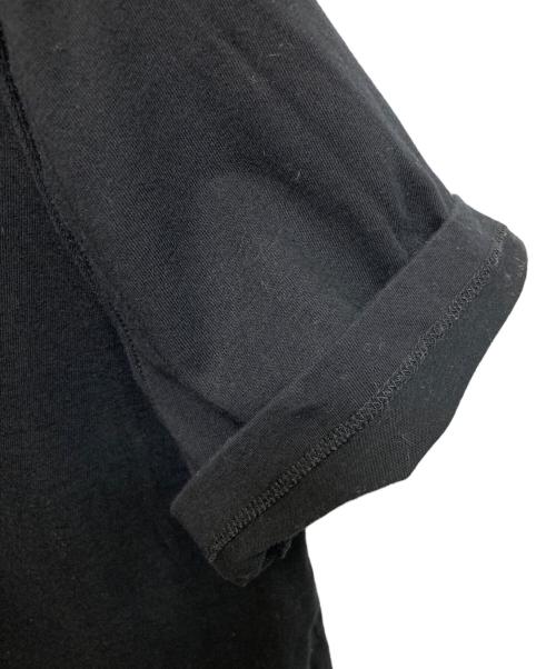 RICK OWENS（リックオウエンス）RICK OWENS (リックオウエンス) パーツデザインレベルTシャツ ブラック サイズ:XLの古着・服飾アイテム