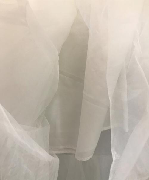 Bibiy.（ビビィ）Bibiy. (ビビィ) MARCELLINE HOODIE DRESS ホワイト サイズ:Free　の古着・服飾アイテム