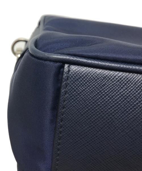 PRADA（プラダ）PRADA (プラダ) ショルダーバッグ ネイビーの古着・服飾アイテム