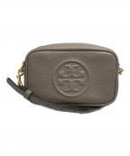 TORY BURCHトリーバーチ）の古着「BOMBE ミニショルダーバッグ」｜ベージュ