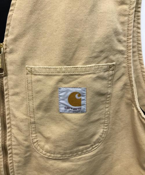 Carhartt WIP（カーハート ワークインプログレス）CARHARTT WIP (カーハート ワークインプログレス) ARBOR VEST ベージュ サイズ:SIZE Lの古着・服飾アイテム
