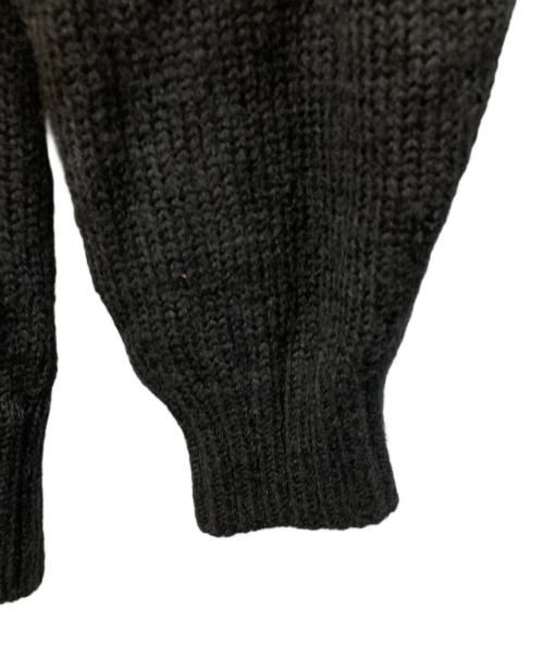 WACKO MARIA（ワコマリア）WACKO MARIA (ワコマリア) 世界平和プロジェクト INTARSIA CREW NECK SWEATER ブラック サイズ:Lの古着・服飾アイテム