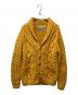 INVERALLAN（インバーアラン）の古着「ショールカラーカーディガン」｜イエロー