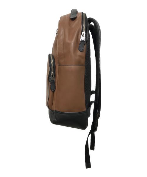 COACH（コーチ）COACH (コーチ) グラハム レザーバックパック ブラウンの古着・服飾アイテム
