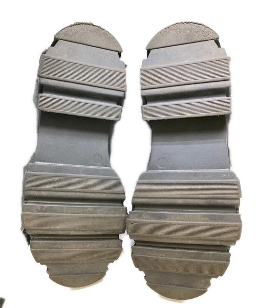 GIA BORGHINI（ジア・ボルギーニ）GIA BORGHINI (ジア・ボルギーニ) PERNILLE TEISBAEK (ペルニーレタイスベック) コンバットブーツ ブラック サイズ:38の古着・服飾アイテム