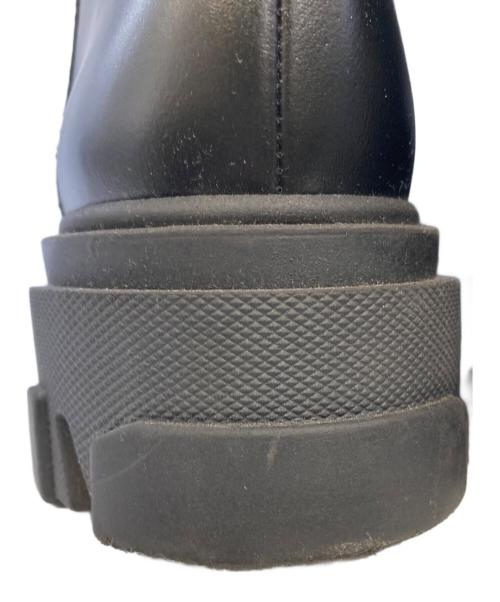 GIA BORGHINI（ジア・ボルギーニ）GIA BORGHINI (ジア・ボルギーニ) PERNILLE TEISBAEK (ペルニーレタイスベック) コンバットブーツ ブラック サイズ:38の古着・服飾アイテム