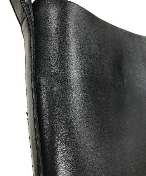 GIA BORGHINI（ジア・ボルギーニ）GIA BORGHINI (ジア・ボルギーニ) PERNILLE TEISBAEK (ペルニーレタイスベック) コンバットブーツ ブラック サイズ:38の古着・服飾アイテム