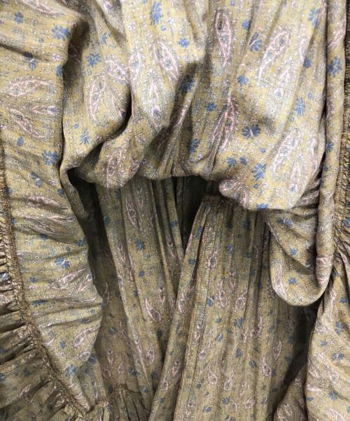 FUMIE=TANAKA（フミエタナカ）FUMIE=TANAKA (フミエタナカ) パイピングワンピース ブラウン サイズ:SIZE 2の古着・服飾アイテム