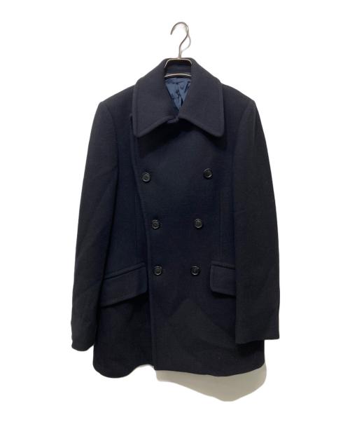 MIU MIU（ミュウミュウ）MIU MIU (ミュウミュウ) Pコート ブラック サイズ:SIZE 46の古着・服飾アイテム