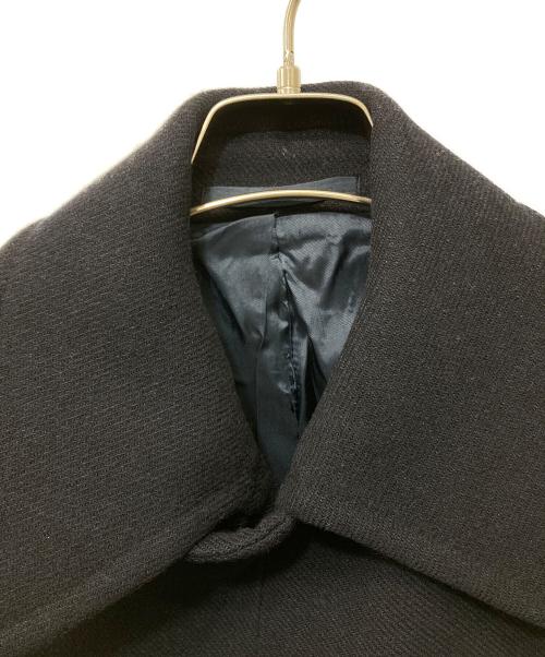 MIU MIU（ミュウミュウ）MIU MIU (ミュウミュウ) Pコート ブラック サイズ:SIZE 46の古着・服飾アイテム