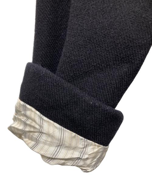 MIU MIU（ミュウミュウ）MIU MIU (ミュウミュウ) Pコート ブラック サイズ:SIZE 46の古着・服飾アイテム