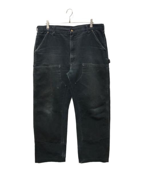 CarHartt（カーハート）CarHartt (カーハート) ダブルニーペインターパンツ ブラック サイズ:不明の古着・服飾アイテム