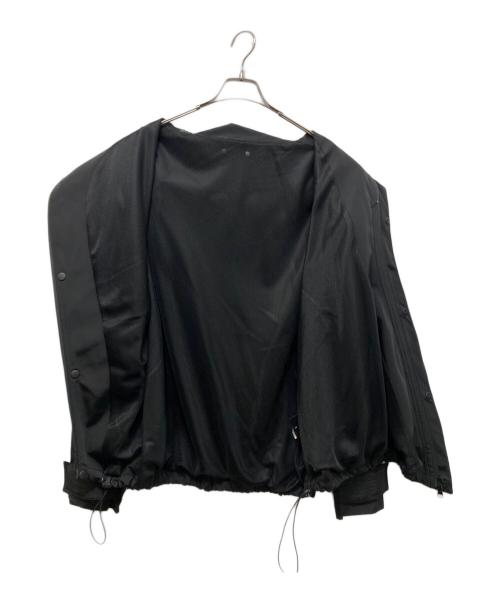 OY（オーワイ）OY (オーワイ) ステッチウェーブジップアップジャケット ブラック サイズ:SIZE 2の古着・服飾アイテム